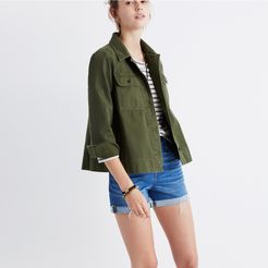 Northward Cropped Army Jacket