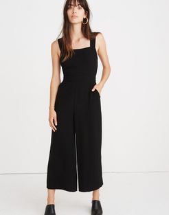 Apron Bow-Back Jumpsuit