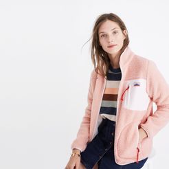 Madewell x Penfield&reg; Lucan Pink Fleece Jacket