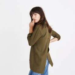 Flannel Classic Ex-Boyfriend Button-Back Shirt