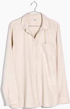 Flannel Classic Ex-Boyfriend Button-Back Shirt