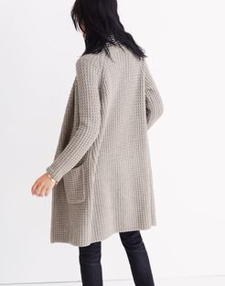 Wafflestitch Sweater-Coat