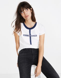 Madewell x Monogram&reg; This Is a T-Shirt About Women Tee
