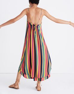 Madewell x Tavik&reg; Lucca Cover-Up Dress in Rainbow Stripe