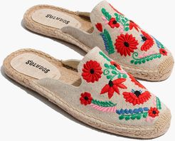 Soludos&reg; Embroidered Ibiza Mules