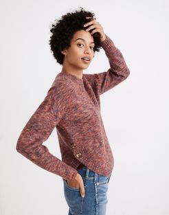 Space-Dyed Birchmont Side-Button Pullover Sweater