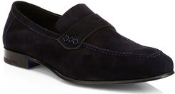 Vito Slip-On Suede Loafers - Night - Size 8