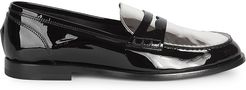Kriss Patent Leather Loafers - Black - Size 11