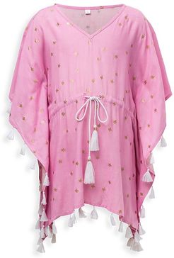 Little Girl's & Girl's Tassel Caftan - Pink - Size 2