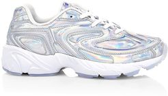 Buzzard Iridescent Sneakers - Silver - Size 5.5