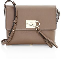 Small Studio Leather Crossbody Bag - Caraway Seed