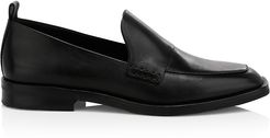 Alexa Leather Loafers - Black - Size 9