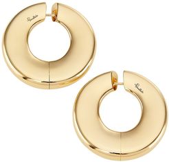 Iconica 18K Rose Gold Round Hoop Earrings