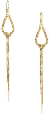 Stardust 18K Yellow Gold Tassel Earrings