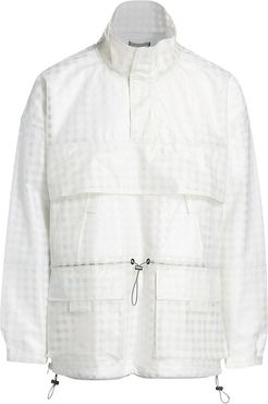 See-Through Rain Jacket - Marshmallow - Size Small