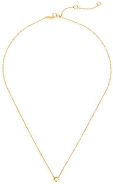 14K Yellow Gold Star Pendant Necklace - Gold