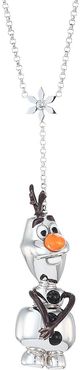 Disney's Frozen 2 x Roberto Coin 18K White Gold & Diamond Olaf Pendant Necklace - White Gold