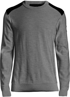 Dartmouth Merino Wool Sweater - Iron Grey - Size Small