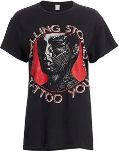 The Rolling Stones Tattoo You T-Shirt - Coal Pigment - Size Large