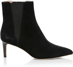 Ralti Suede Ankle Boots - Black - Size 10