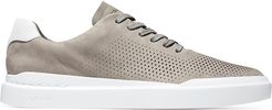 Grand Pro Rally Lasercut Leather Sneakers - Medium Grey - Size 9