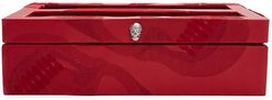 Memento Mori 10-Part Watch Box - Red