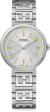 Forever Fendi Sterling Silver Bracelet Watch - Silver Multi