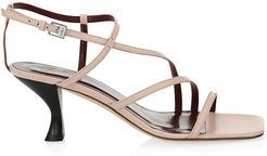 Gita Leather Sandals - Blush - Size 9