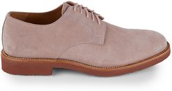 Neal Suede Oxford Shoes - Blush - Size 13