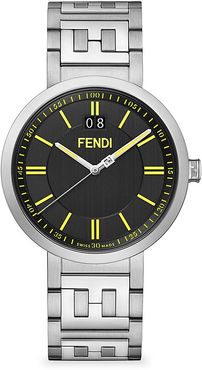 Forever Fendi Stainless Steel Bracelet Watch - Silver Multi