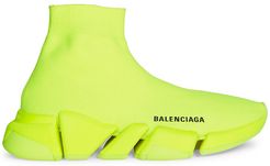 Neon Speed Sock Sneakers - Fluo Yellow - Size 11