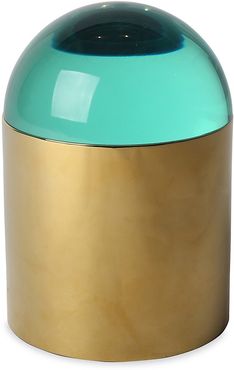 Globo Acrylic & Brass Ice Bucket