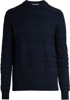 Rust Crewneck Sweater - Navy - Size Small