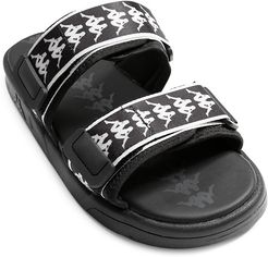 222 Banda Aster 1 Sandals - Black White - Size 5