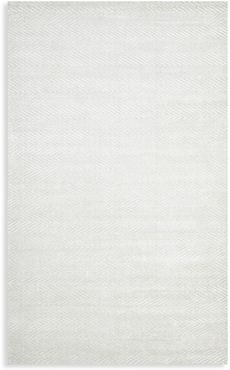 Chevelle Loom-Knotted Area Rug - Alabaster - Size 5 x 8