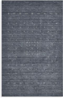 Simi Transitional Hand Loomed Wool Area Rug - Slate - Size 9 x 12
