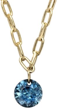 Soleil 14K Yellow Gold & Sapphire Chain Necklace - Sapphire