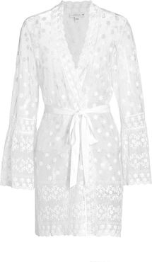 Yesterday Lace Wrap - Ivory - Size XS