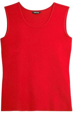 Classic Knit Tank - Apple Red - Size XL