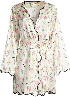 Annabelle Floral Robe - Size Medium