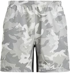 Compression-Lined Shorts - Boulder Grey - Size Small