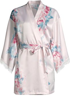 Rita Lovely Robe - Mauvy Pink - Size XL