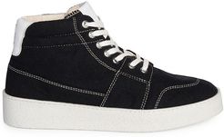 Baskets Ami De Coeur High-Top Sneakers - Black - Size 8