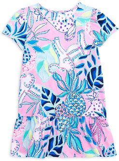 Little Girl's & Girl's Emina Ruffle Printed Dress - Size 8