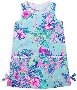 Little Girl's & Girl's Little Lilly Classic Shift Dress - Blue Multi - Size 8