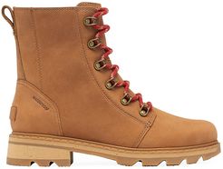 Lennox Leather Combat Boots - Velvet Tan - Size 6