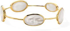 Rock Candy® 18K Yellow Gold & Mother-Of-Pearl 5-Station Bangle Bracelet - Gold - Size 2