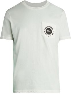Good Vibes Pocket T-Shirt - White - Size Small