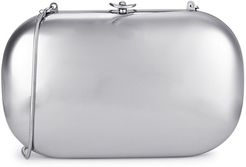 Elina Plus Mirrored Clutch - Chrome