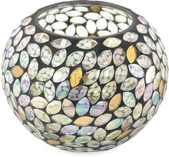 Petal Mosaic Glass Candle Votive & Vase - Size 4